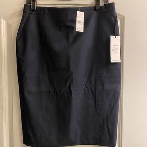 Brand new, with tags Navy Blue Ann Taylor Skirt.